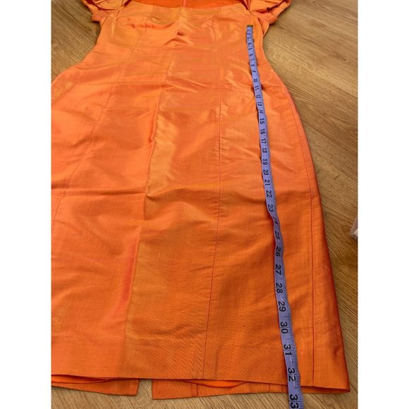 RARE Toronto Designer Silk Iridescent Y2K Dress - Picture 9 of 16